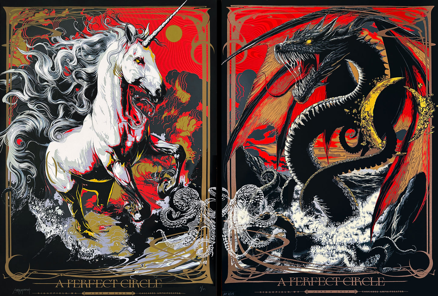 Illuminated Sets - A Perfect Circle - “Monoceros & Draco” Ridgefield, WA