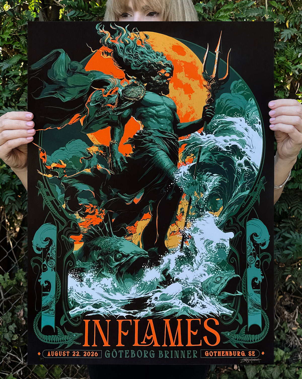 In Flames - Poseidon’s Wrath - Gothenburg, SE 8/22/26