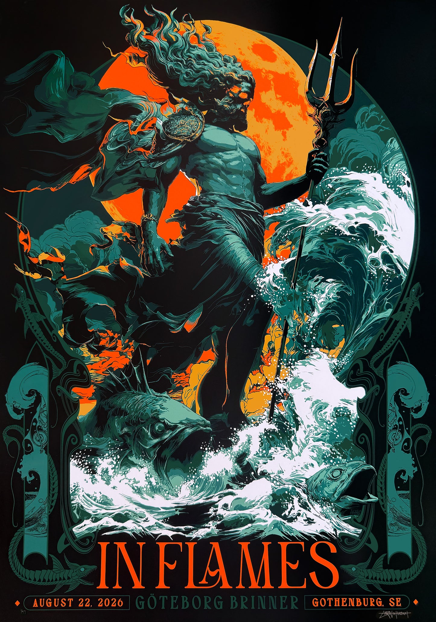 In Flames - Poseidon’s Wrath - Gothenburg, SE 8/22/26